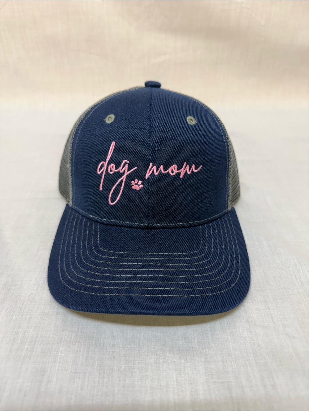Custom embroidered dog mom hat